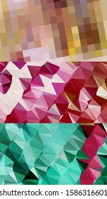 Abstract geometric triangle background, art, artistic, bright, colorful, design. Mosaic, color background. Mosaic texture. The effect of stained glass. EPS 10 Vector