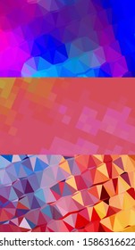 Abstract geometric triangle background, art, artistic, bright, colorful, design. Mosaic, color background. Mosaic texture. The effect of stained glass. EPS 10 Vector