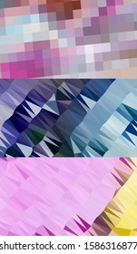Abstract geometric triangle background, art, artistic, bright, colorful, design. Mosaic, color background. Mosaic texture. The effect of stained glass. EPS 10 Vector