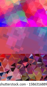 Abstract geometric triangle background, art, artistic, bright, colorful, design. Mosaic, color background. Mosaic texture. The effect of stained glass. EPS 10 Vector