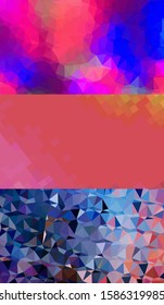 Abstract geometric triangle background, art, artistic, bright, colorful, design. Mosaic, color background. Mosaic texture. The effect of stained glass. EPS 10 Vector