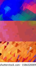 Abstract geometric triangle background, art, artistic, bright, colorful, design. Mosaic, color background. Mosaic texture. The effect of stained glass. EPS 10 Vector