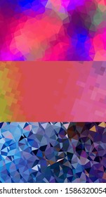 Abstract geometric triangle background, art, artistic, bright, colorful, design. Mosaic, color background. Mosaic texture. The effect of stained glass. EPS 10 Vector