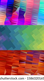 Abstract geometric triangle background, art, artistic, bright, colorful, design. Mosaic, color background. Mosaic texture. The effect of stained glass. EPS 10 Vector