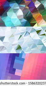Abstract geometric triangle background, art, artistic, bright, colorful, design. Mosaic, color background. Mosaic texture. The effect of stained glass. EPS 10 Vector