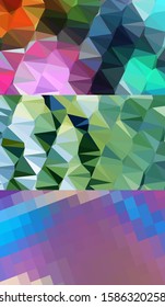 Abstract geometric triangle background, art, artistic, bright, colorful, design. Mosaic, color background. Mosaic texture. The effect of stained glass. EPS 10 Vector