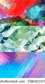 Abstract geometric triangle background, art, artistic, bright, colorful, design. Mosaic, color background. Mosaic texture. The effect of stained glass. EPS 10 Vector