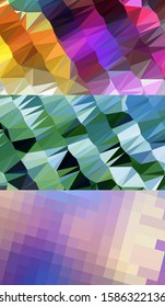 Abstract geometric triangle background, art, artistic, bright, colorful, design. Mosaic, color background. Mosaic texture. The effect of stained glass. EPS 10 Vector