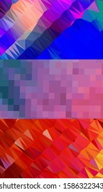 Abstract geometric triangle background, art, artistic, bright, colorful, design. Mosaic, color background. Mosaic texture. The effect of stained glass. EPS 10 Vector