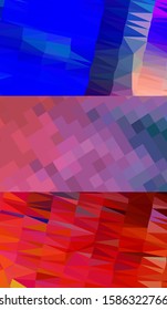Abstract geometric triangle background, art, artistic, bright, colorful, design. Mosaic, color background. Mosaic texture. The effect of stained glass. EPS 10 Vector