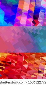Abstract geometric triangle background, art, artistic, bright, colorful, design. Mosaic, color background. Mosaic texture. The effect of stained glass. EPS 10 Vector