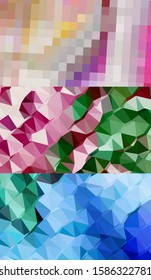 Abstract geometric triangle background, art, artistic, bright, colorful, design. Mosaic, color background. Mosaic texture. The effect of stained glass. EPS 10 Vector