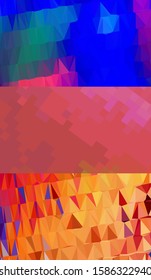 Abstract geometric triangle background, art, artistic, bright, colorful, design. Mosaic, color background. Mosaic texture. The effect of stained glass. EPS 10 Vector