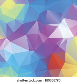 Abstract geometric triangle background. EPS vector illustration