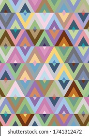 abstract geometric triangle background graphic for book cover, pattern, template or wallpaper