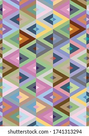 abstract geometric triangle background graphic for book cover, pattern, template or wallpaper