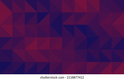 Abstract geometric triangle background with mosaic design style