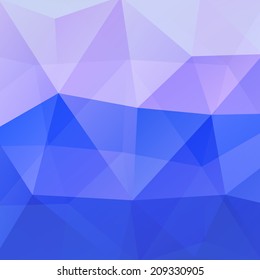 The abstract geometric triangle background. Vector illustration.