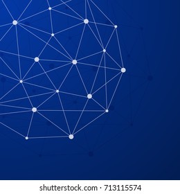 The abstract geometric triangle background. Vector 
illustration. Eps 10