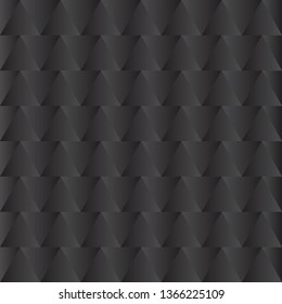 Abstract geometric triangle black color background, vector illustration
