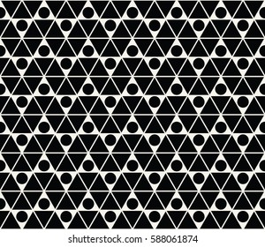 abstract geometric triangle deco art pattern background