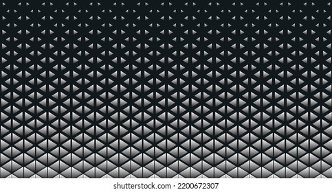 Resumen del semitono de diseño de triángulo geométrico. Fondo de escritorio tecnológico dinámico de estilo minimo. Fondo del vector