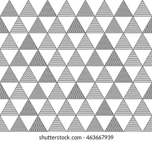 Abstract geometric triangle pattern, background vector, can be used for wallpaper, cover fills, web page background, surface textures.