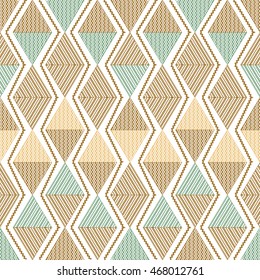 Abstract geometric triangle pattern, background vector. Pattern can be used for wallpaper, cover fills, web page background, surface textures.
