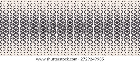 Abstract geometric triangle pattern background.