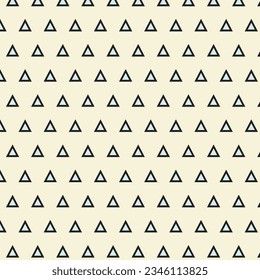 abstract geometric triangle pattern with cream background, perfect for background, wallpaper