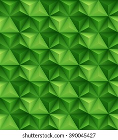 Abstract geometric triangle seamless 3D texture. Vector illustration EPS10