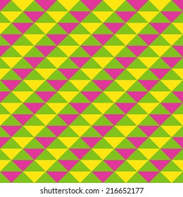Abstract geometric triangle seamless pattern