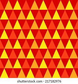 Abstract geometric triangle seamless pattern