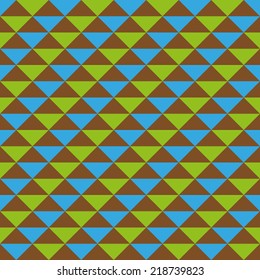 Abstract geometric triangle seamless pattern