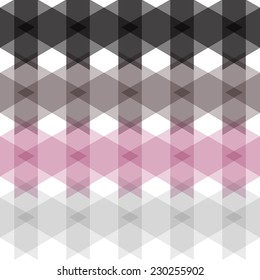 Abstract geometric triangle seamless pattern