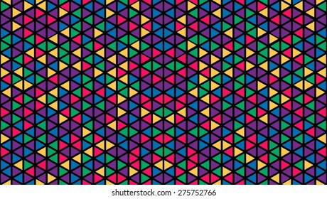 Abstract geometric triangle seamless pattern. seamless pattern of triangles