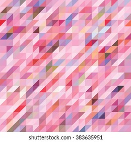 Abstract geometric triangle seamless pattern