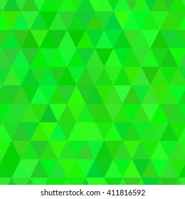Abstract geometric triangle seamless pattern. Color mosaic backdrop. Vector background. EPS 10.