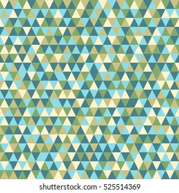 Abstract geometric triangle seamless pattern