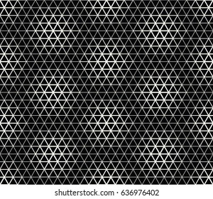 abstract geometric triangle seamless vector pattern grid