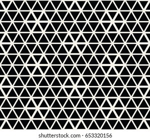 abstract geometric triangle seamless vector pattern grid