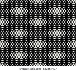 abstract geometric triangle seamless vector pattern grid