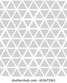 abstract geometric triangle seamless vector pattern grid