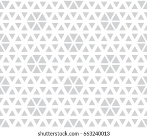 abstract geometric triangle seamless vector pattern grid