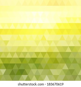 Abstract geometric triangle summer background. Vector illustration