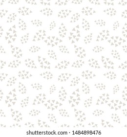 abstract geometric triangle vector pattern for background, simple minimalist graphic , retro decoration or fabric pattern texture
