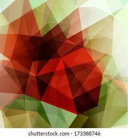 Resumen de fondo de triángulos geométricos - vector eps10