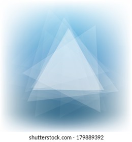 Abstract geometric triangles background - eps10 vector