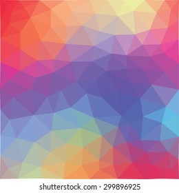 Abstract geometric triangles background - eps10