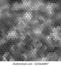 Abstract geometric triangles futuristic technology background. Illustration vector. Gray pebbles. 